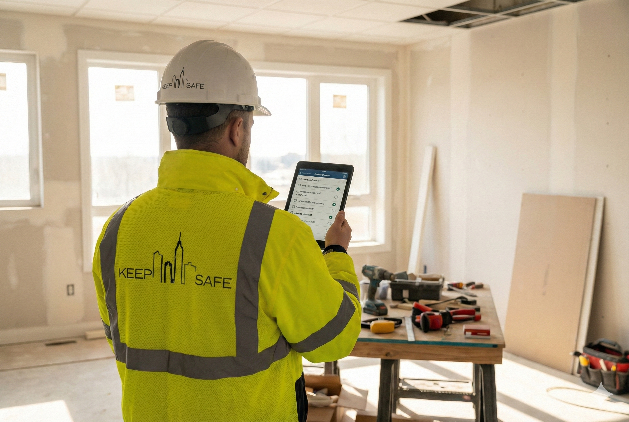 NYC jobsite site walk